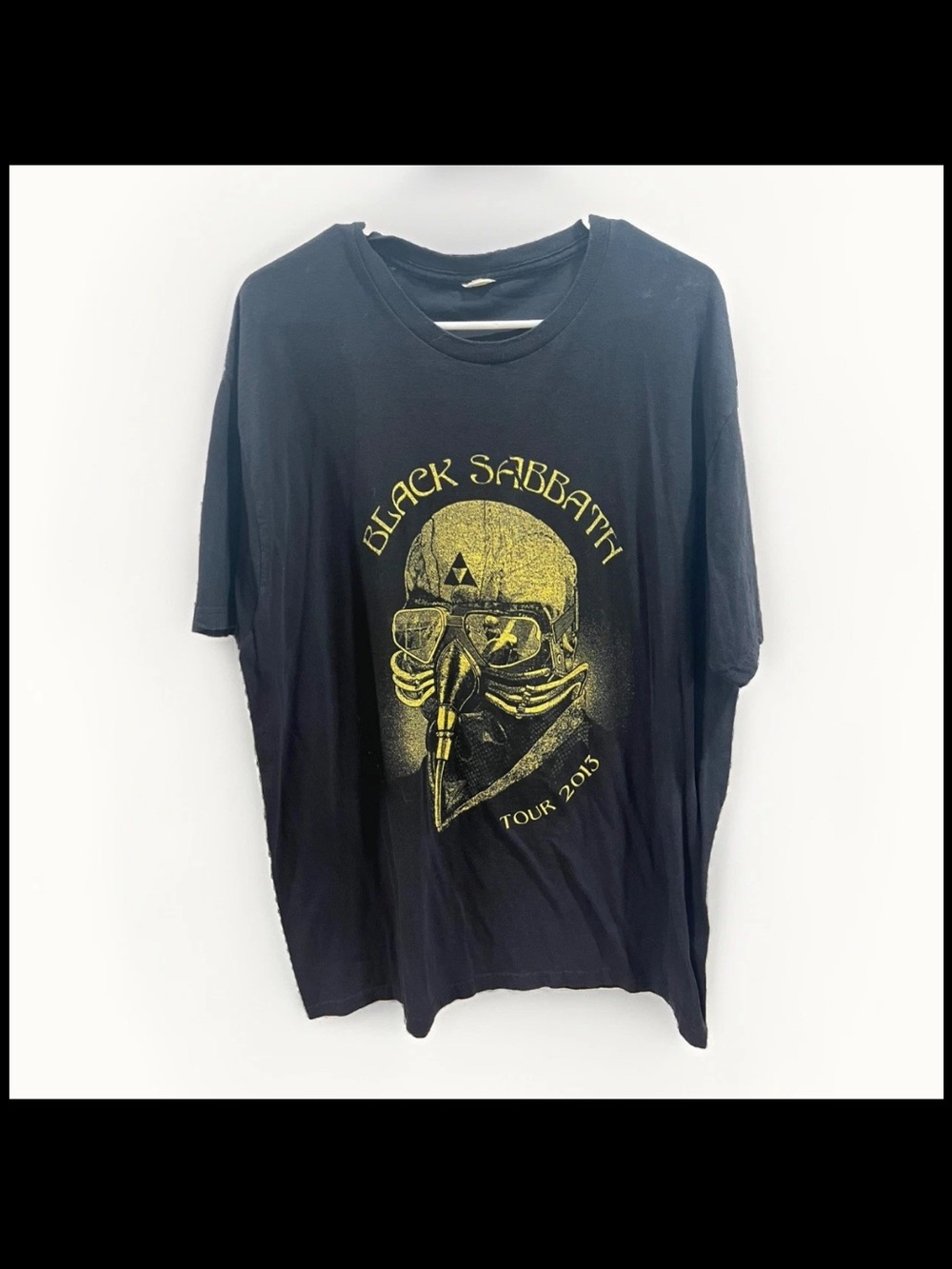 Vintage Black Sabbath 2013 Mens Tour 2X Andrew W.K. Ozzy Osbourne Rock Metal Tee